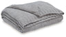Anawood - Throw Gray 3 Pieces by Signature Design by Ashley® | Bel Furniture