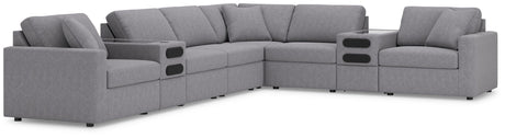 Modmax - Sectional - Granite - view 40