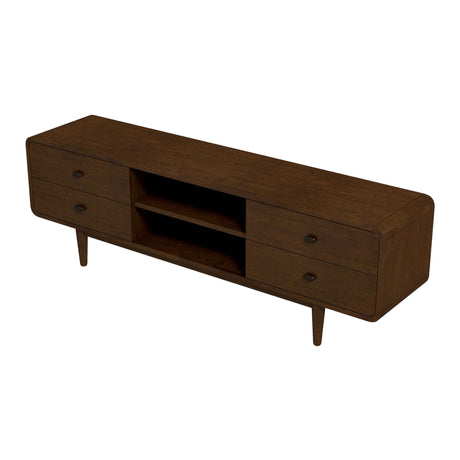 Alexa - TV Stand - Dark Brown / Wood - view 12