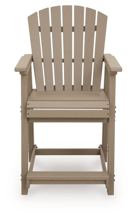 Seacliff Beach - Barstool (Set of 2) - Medium Brown - view 6