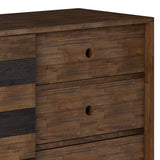 Clarkson - Medium Storage - Rustic Natural Aged Brown by Simpli-Home | Bel Furniture