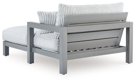 Hurley Park - Gray - Chaise Lounge With Cushion by Signature Design by Ashley® | Bel Furniture