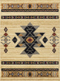 Tribes - GC_YLS4006 Southwest Area Rug Beige by Icona Home Decor | Bel Furniture
