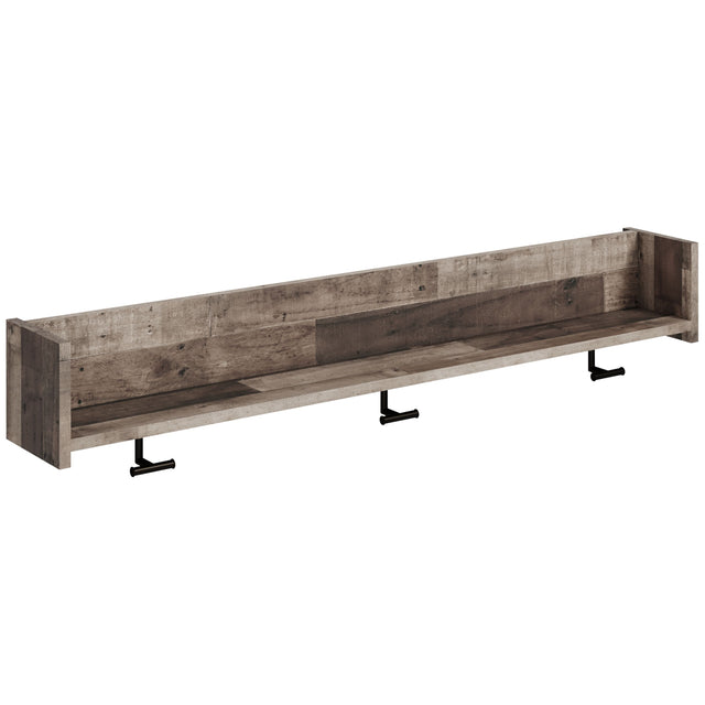 Neilsville - Wall Mounted Coat Rack Dark Gray by Signature Design by Ashley® | Bel Furniture