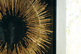 Buddins - Wall Art - Black / Gold Finish