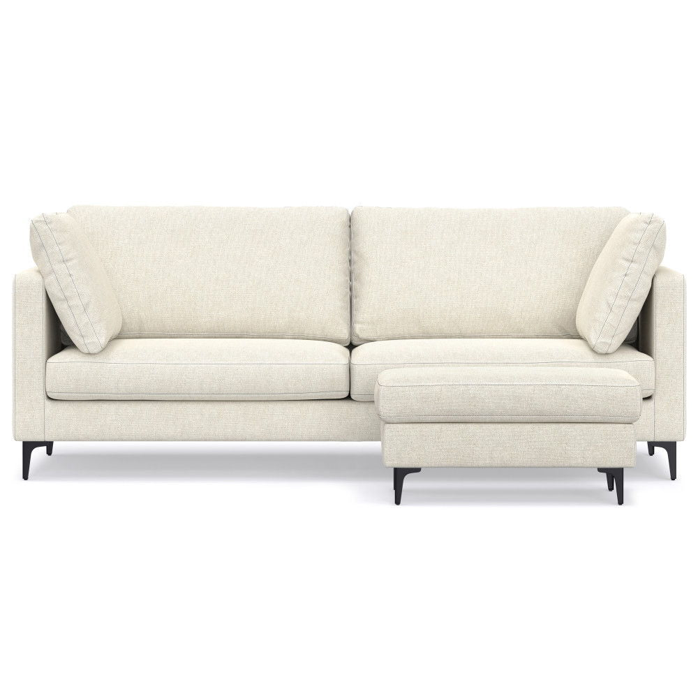 Ava - Mid Century Sofa With Ottoman Set by Simpli-Home | Bel Furniture