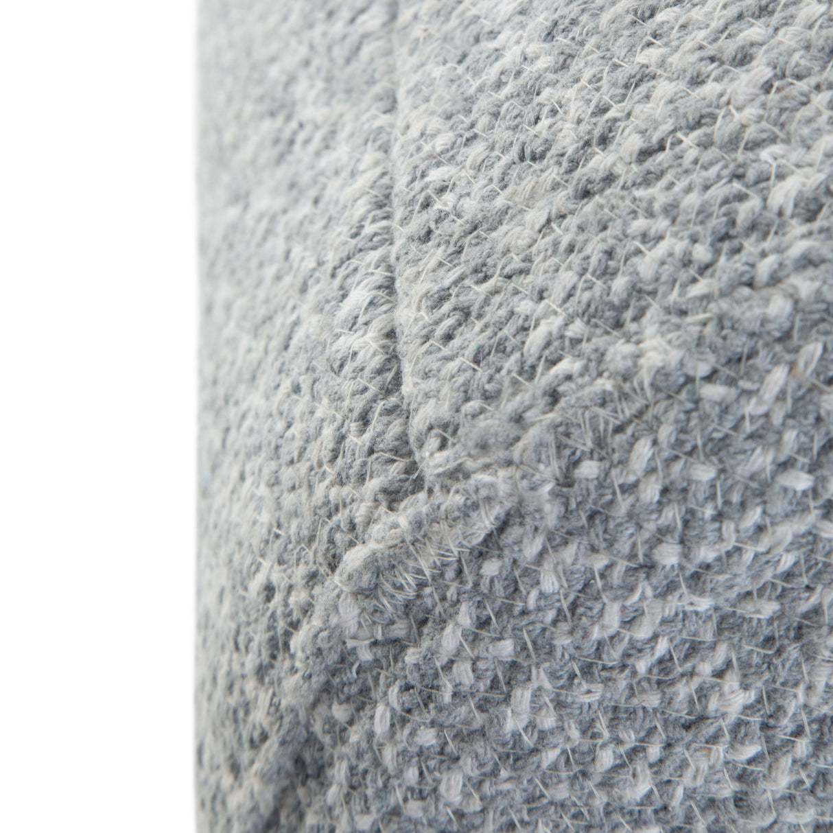 Bayley - Versatile Round Braided Pouf by Simpli-Home | Bel Furniture