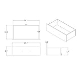 Adelaide - Dresser With Sleek Finish And Drawer Pulls