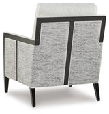 Ardenworth - Black / Ivory - Accent Chair by Signature Design by Ashley® | Bel Furniture