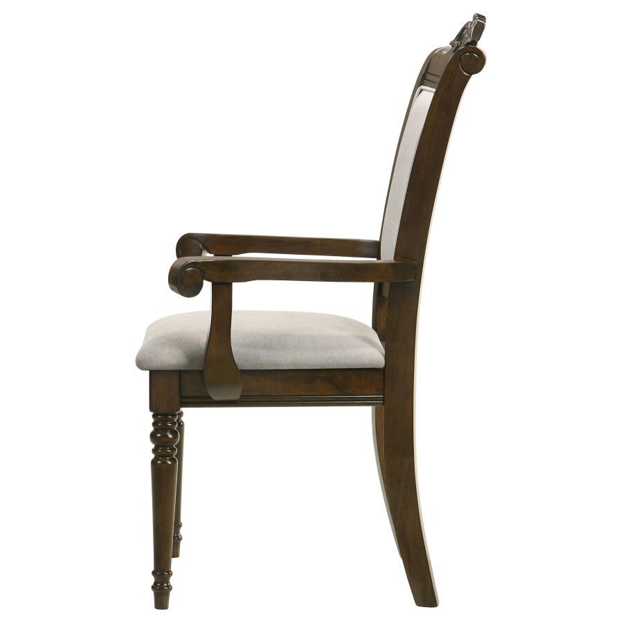 Willowbrook - Wood Dining Arm Chair (Set of 2) - Chestnut