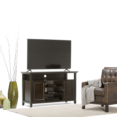 Amherst - TV Media Stand, Handcrafted - view 27