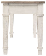 Skempton - White - Storage Bench by Signature Design by Ashley® | Bel Furniture