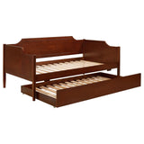 Redding - Wood Twin Daybed With Trundle - Cherry by Coaster Fine Furniture | Bel Furniture