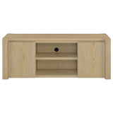 Laurelton - 3 Piece Entertainment Center TV Stand - Light Oak