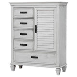 Franco - 5-Drawer Door Chest by CoasterEssence | Bel Furniture