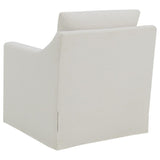 Winter - Upholstered Sloped Arm Accent Swivel Chair by Coaster Fine Furniture | Bel Furniture