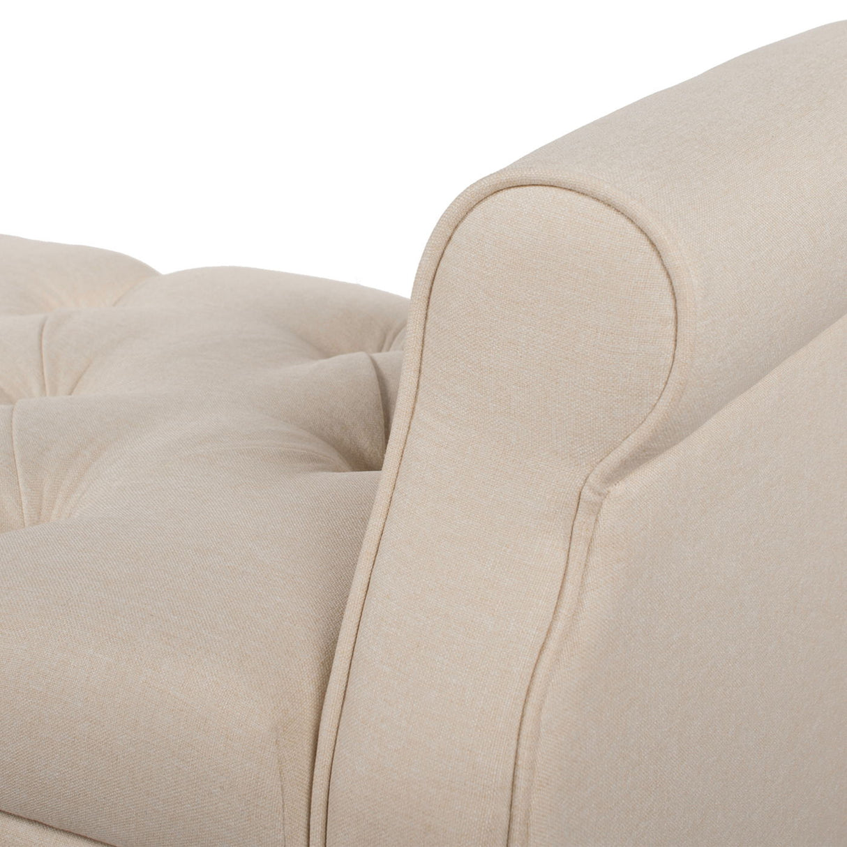 Jacqueline - Tufted Roll Arm Storage Bench by Jennifer Taylor Home | Bel Furniture