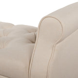 Jacqueline - Tufted Roll Arm Storage Bench by Jennifer Taylor Home | Bel Furniture