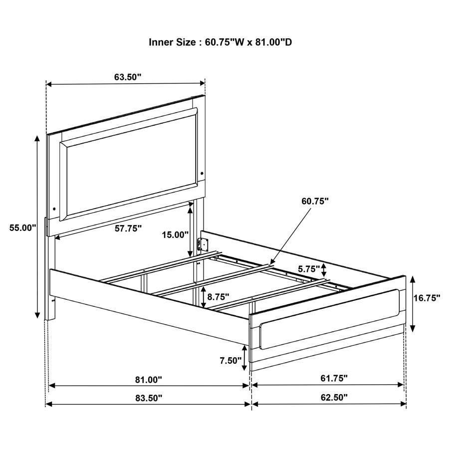 Caraway - Bedroom Set With LED Headboard