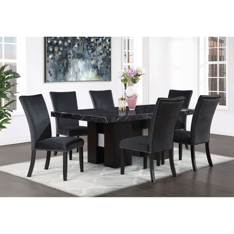 Jhoanna - Dining Chairs (Set of 2) - Black - view 3