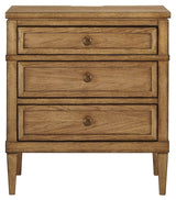 Sharlance - Brown - Three Drawer Night Stand by Signature Design by Ashley® | Bel Furniture