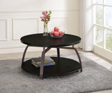 Dacre - Round Engineered Wood Top Table