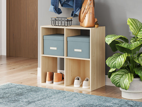 Piperton - Cube Organizer - Wood by Signature Design by Ashley® | Bel Furniture