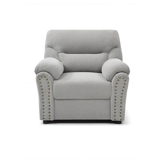 Hamilton - Chair With Hand Applied Nailhead Trim And Pillow Top Arm Cushions