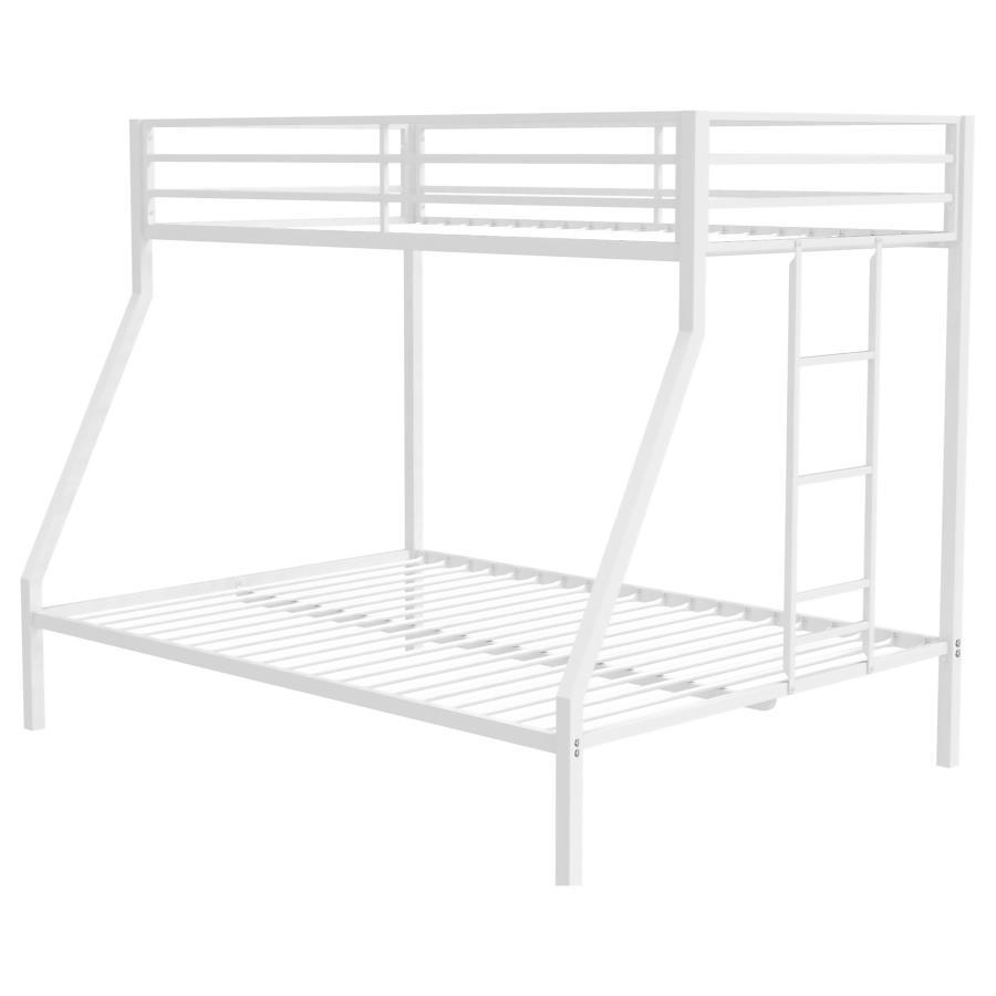 Alevera - Metal Bunk Bed With Ladder