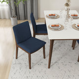Laura - Mid-Century Modern Solid Wood Dining Chair (Set of 2)