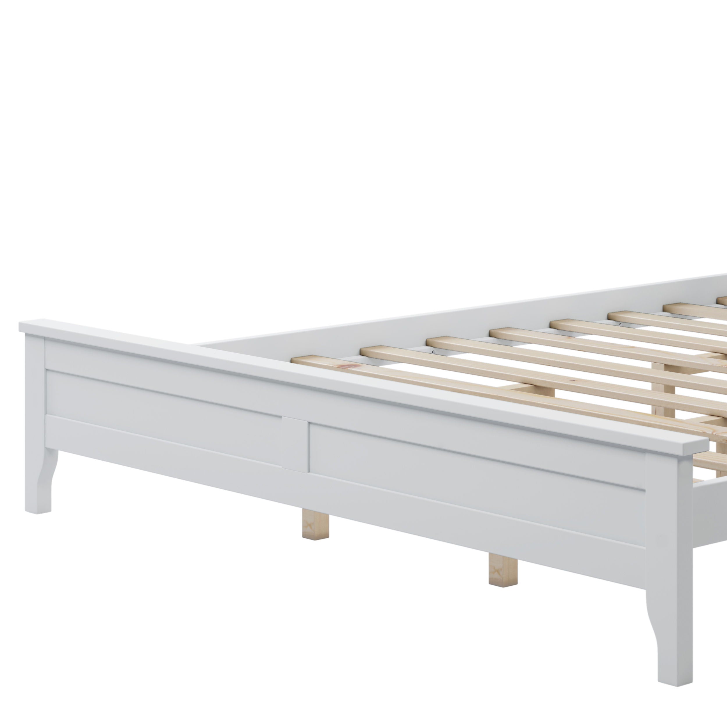 Modern Solid Wood Platform Bed