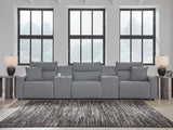 Modmax - Salt And Pepper - Reclining Sectional by Signature Design by Ashley® | Bel Furniture
