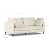 Ava - Mid Century Sofa, Upholstered by Simpli-Home | Bel Furniture