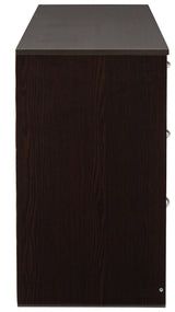 Finch - Black - Six Drawer Dresser by Signature Design by Ashley® | Bel Furniture