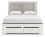 Zuraleus - Upholstered Panel Platform Storage Bedroom Set
