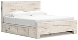 Lawroy - Panel Bed With Storage by Signature Design by Ashley® | Bel Furniture