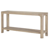 Solano - 64" Entryway Console Sofa Table - Weathered Mango