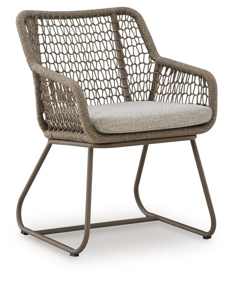 Majors Beach - Outdoor Table And 2 Chairs (Set of 3) - Beige - view 8