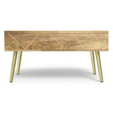 Jager - Lift Top Coffee Table Handcrafted by Simpli-Home | Bel Furniture