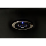 Jupiter - Leather Sectional - Black