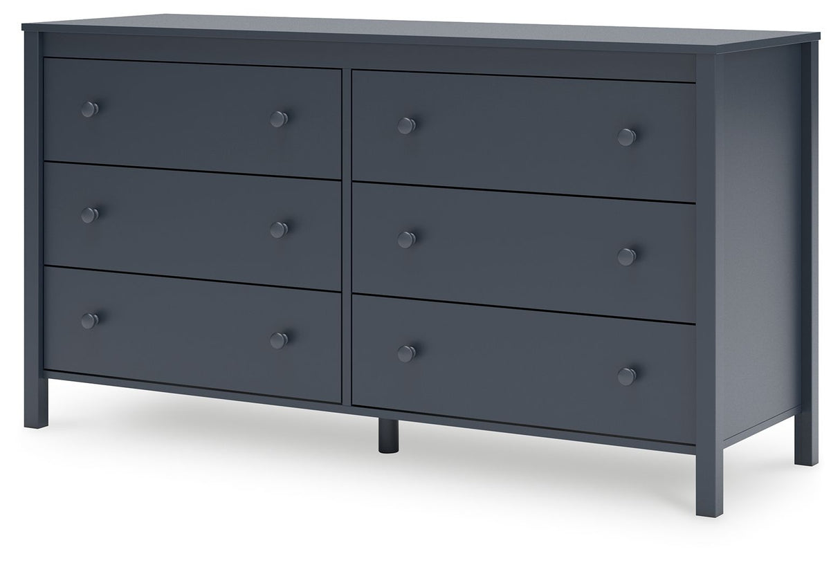 Simmenfort - Navy Blue - Six Drawer Dresser by Signature Design by Ashley® | Bel Furniture