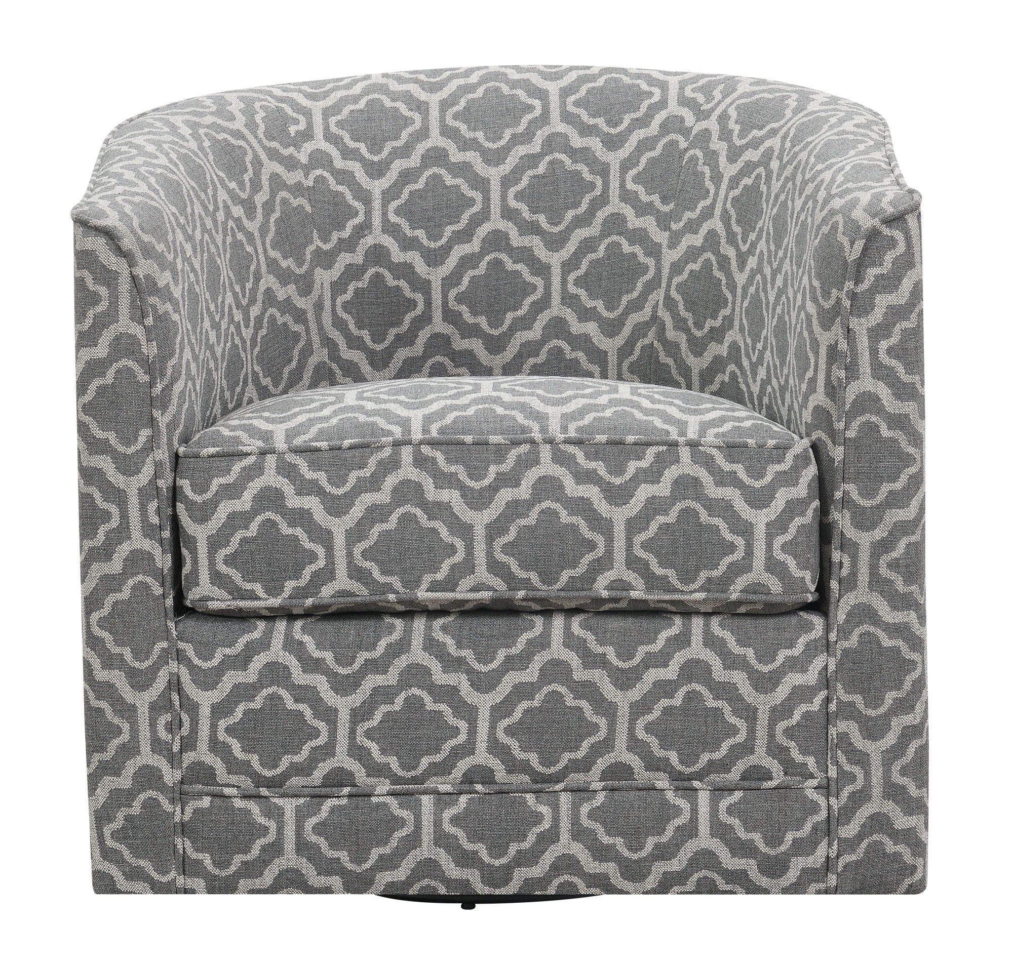 Little - Abstract Swivel Accent Chair