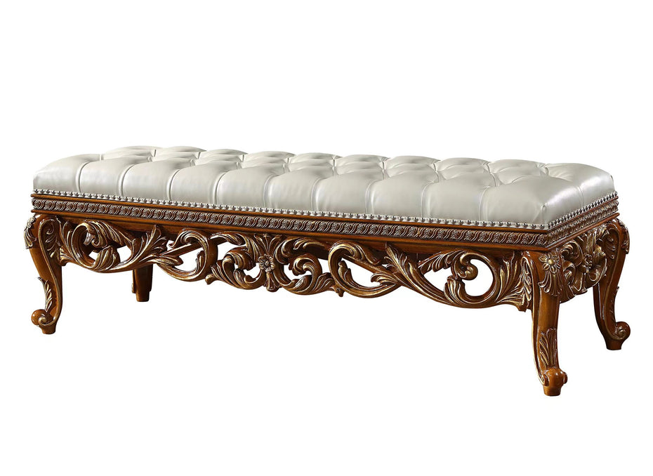 Classic Tufted Bench