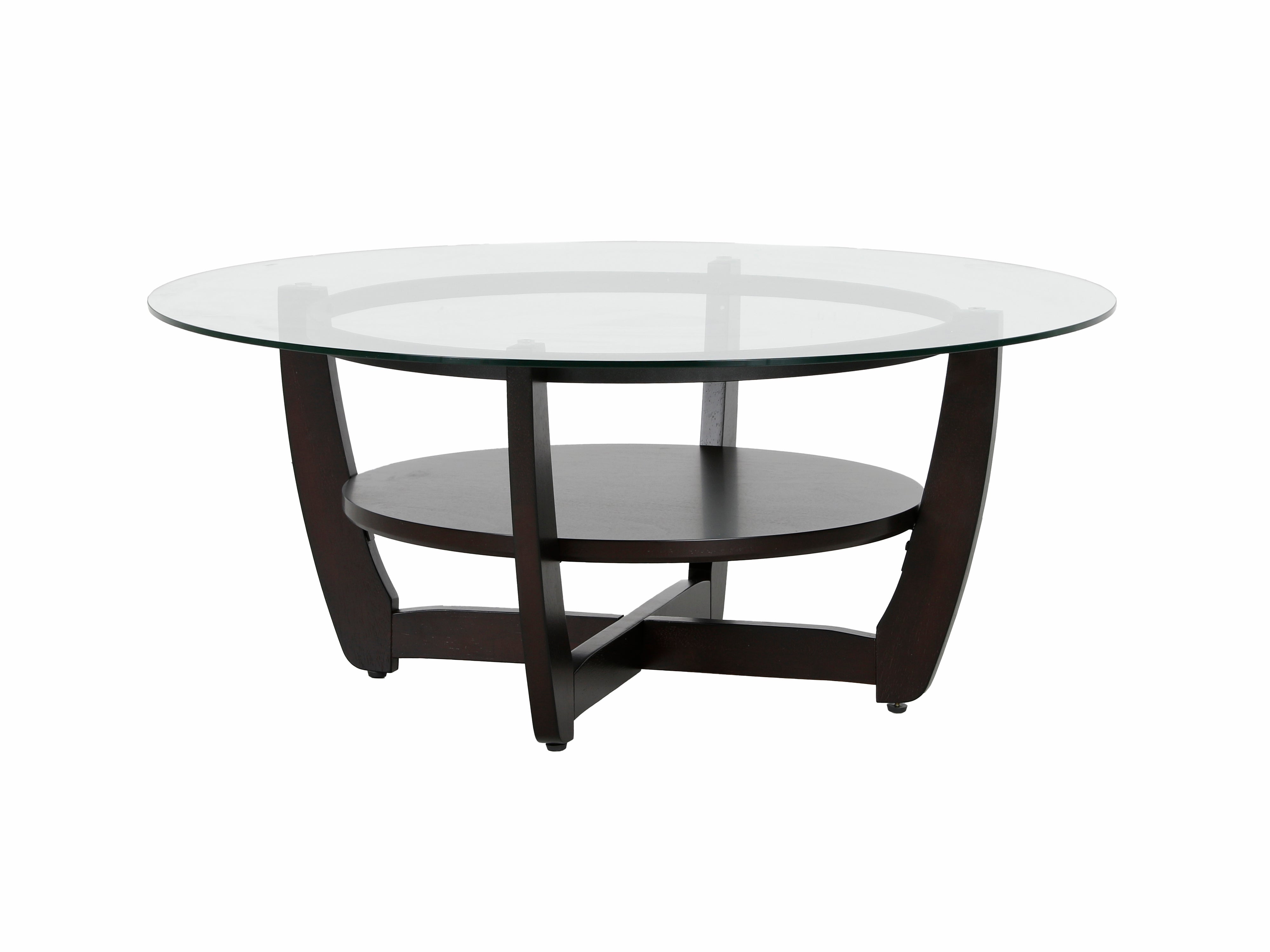 3 PIECE ROUND COFFEE TABLE SET