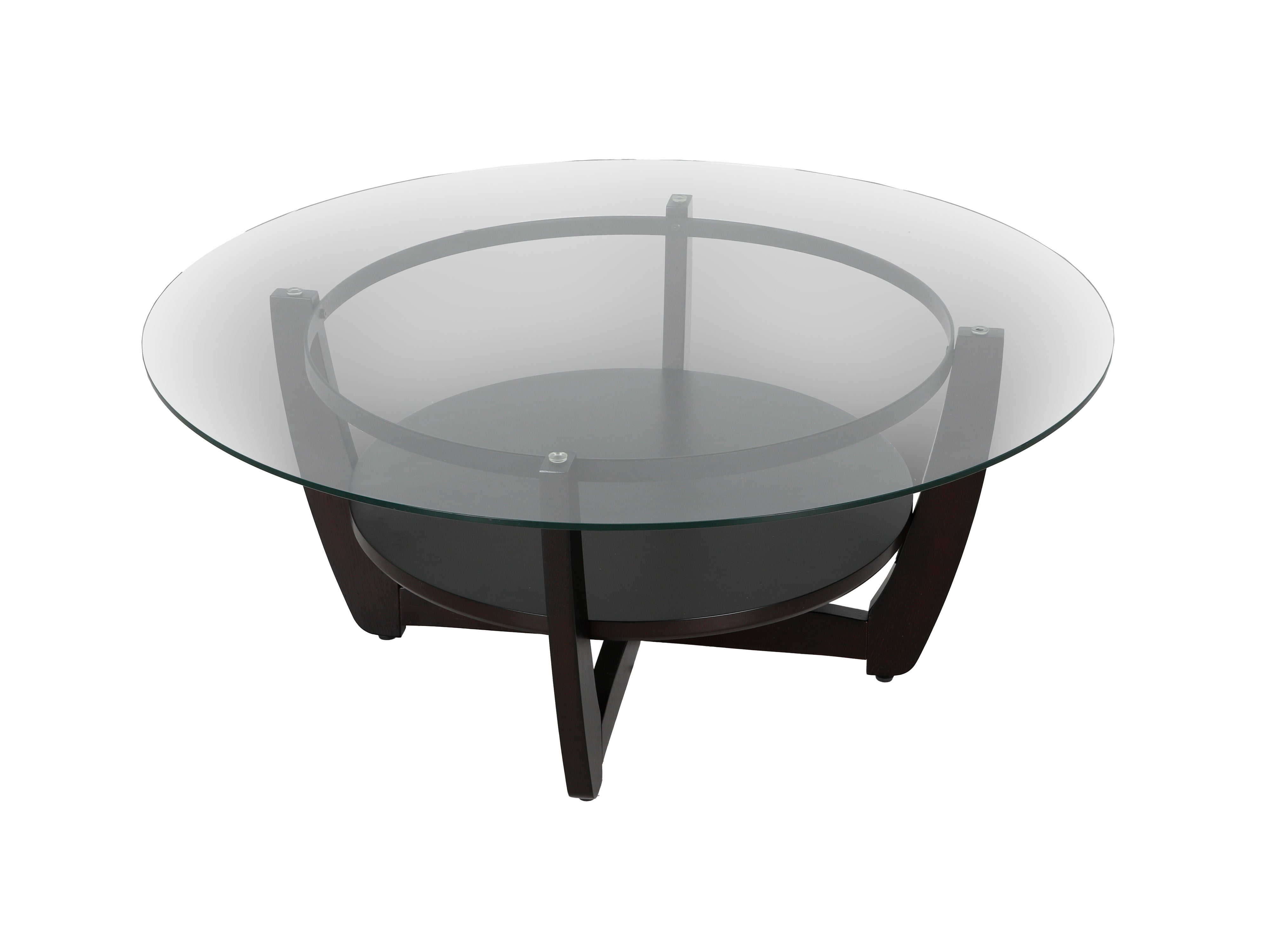 3 PIECE ROUND COFFEE TABLE SET