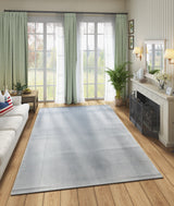 Amelia Area Rug 6'x9' - Silver by BEL Furniture | Bel Furniture