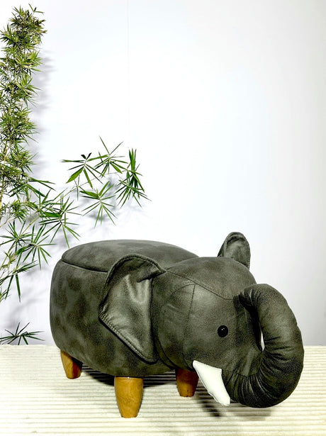 Elephant Storage Ottoman by Mollai Collections | Bel Furniture