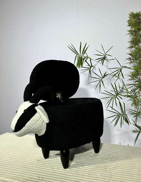 Goat Storage Ottoman by Mollai Collections | Bel Furniture