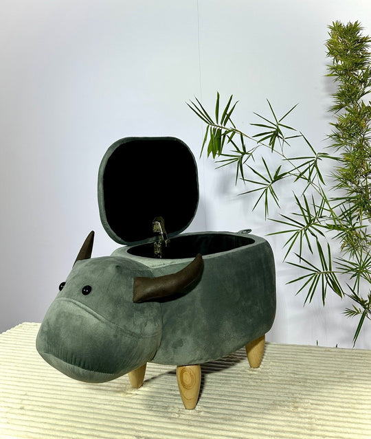 Buffalo Storage Ottoman by Mollai Collections | Bel Furniture