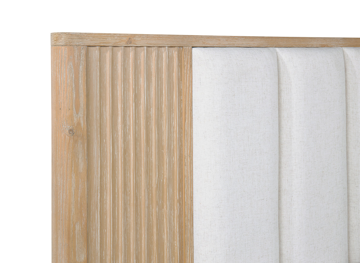 Kara Bed Cerused Natural